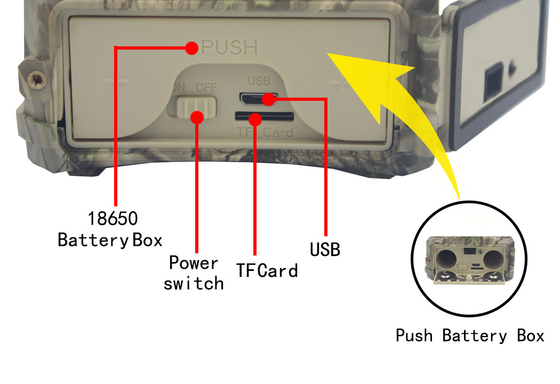 PR300A 와이파이 추적 카메라 24MP 1296P