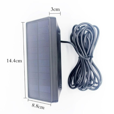 배터리와 IP54 나침반 1.6W 9v 추적 카메라 태양 전지판
