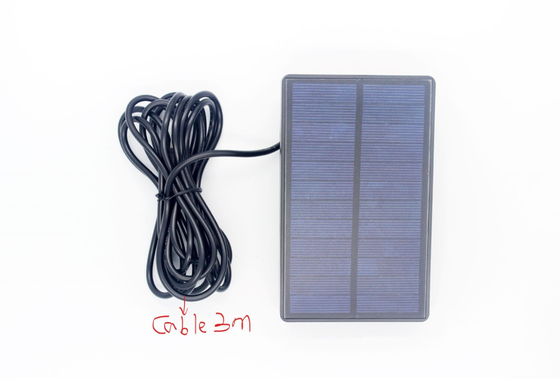 9V 1.6W는 카메라 태양 전지판 삼각대 나침반 2400mAh 배터리 추적을 끕니다